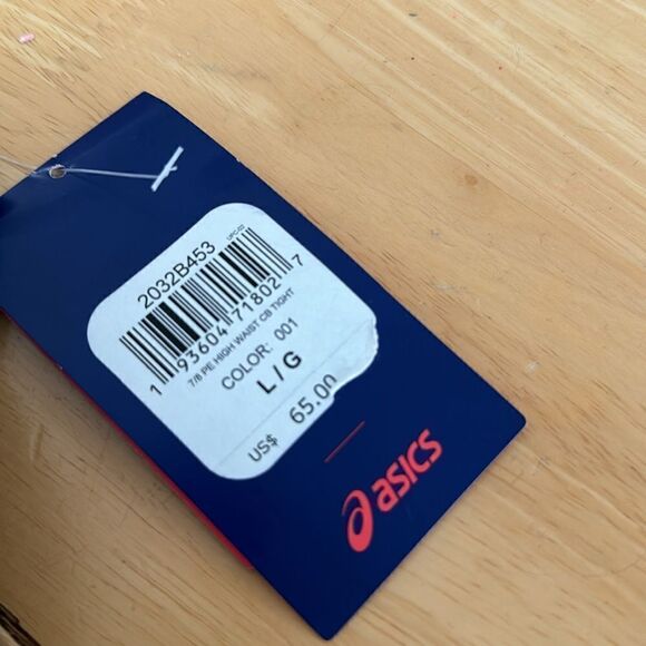 ASICS Core Train Tight Leggings NWT - Picture 7 of 7